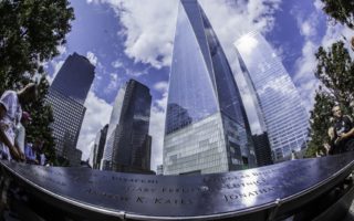 Les illuminations du One World Trade Center