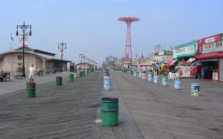 Promenade a Coney Island